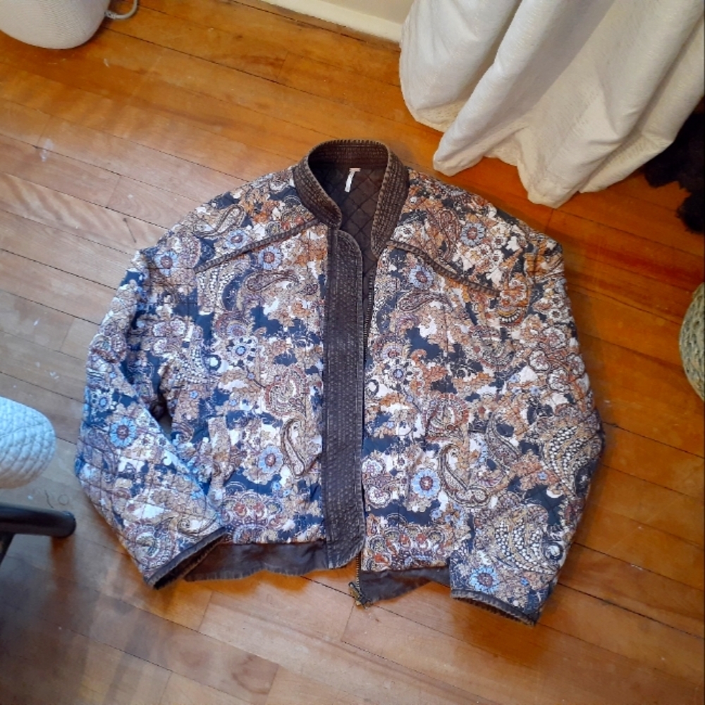 Free People quilted jacket